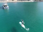 Stand Up Paddle Surf en España grabado con Dron